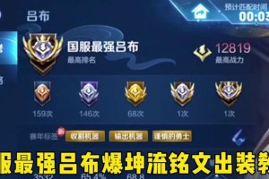 贾诩设计吕布出装攻略（一招制敌，吕布登峰造极的出装策略）