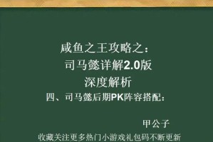 司马懿攻略（精准分析司马懿出装套路，助你成为战场主宰！）