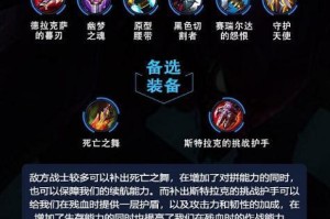 泰坦出装手游攻略（优化装备选择，成就无敌之王）