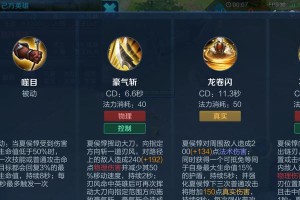 《征战沙场，以夏侯惇255铭文出装攻略》（夏侯惇255铭文出装，助你统领战局）
