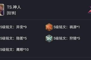 国服最强狂铁出装攻略（攻略分享，助你成为狂铁之王）
