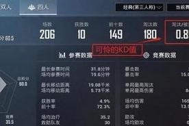 和平精英kd怎么显示0,揭秘原因及解决方法